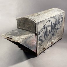 画像2: 1910-20's Galvanized Steel U.S. MAILBOX (2)