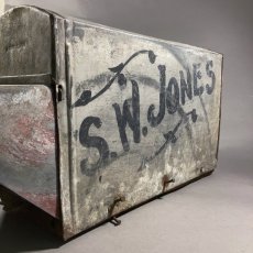 画像3: 1910-20's Galvanized Steel U.S. MAILBOX (3)