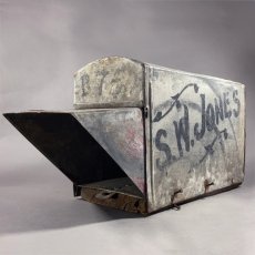 画像1: 1910-20's Galvanized Steel U.S. MAILBOX (1)