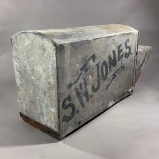 画像8: 1910-20's Galvanized Steel U.S. MAILBOX (8)