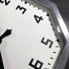 画像8: 1940's French Art Déco ★BRILLIE★ Wall Clock  【特大です】 (8)