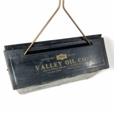 画像2:  1930-40's  ★VALLEY OIL CO.★ Advertising Dust Pan  (2)