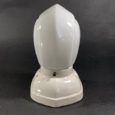 画像6: 1930-40's Art Deco Porcelain Bathroom Lamp (6)