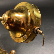 画像4: 1930-40's "Caged" Brass Porch Lamp  (4)