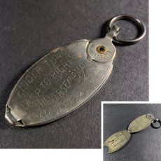 画像1: 1900-20's "Return" Key Fob (1)