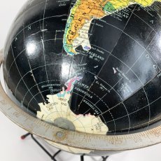 画像7: 1950's "Black Ocean" World Globe (7)