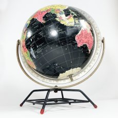 画像3: 1950's "Black Ocean" World Globe (3)