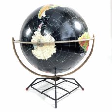 画像6: 1950's "Black Ocean" World Globe (6)