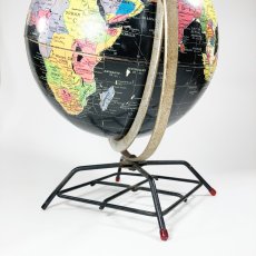 画像10: 1950's "Black Ocean" World Globe (10)