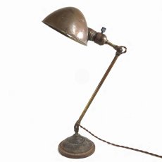 画像1: 1920-30's "FARIES" Brass Desk Lamp (1)