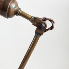 画像5: 1920-30's "FARIES" Brass Desk Lamp (5)