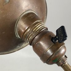 画像4: 1920-30's "FARIES" Brass Desk Lamp (4)