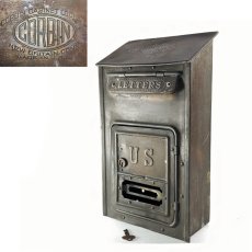 画像1: ★旧型★　 1910-20's "CORBIN LOCK CO."  Brass Wall Mount Mail Box (1)