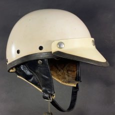 画像3:  ★ HARLEY-DAVIDSON ★  1950-60's Vintage Helmet  “ROAD RIDER” by McHAL (3)