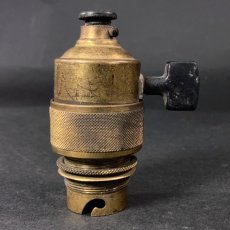 画像2: 1930-40's【B22】Brass Lamp Socket (2)