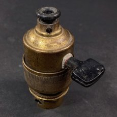 画像3: 1930-40's【B22】Brass Lamp Socket (3)