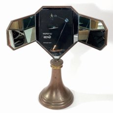 画像5: 1910-20's Brass 3-way Table Mirror (5)