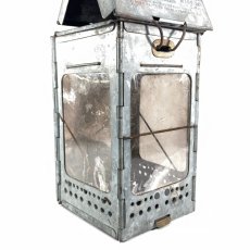 画像5: ★少し旧型★  1900-10's "Galvanized Steel" Folding Candle Lantern (5)