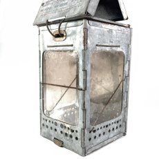 画像4: ★少し旧型★  1900-10's "Galvanized Steel" Folding Candle Lantern (4)