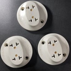 画像5: 1920-30's "ART DECO" Porcelain Outlet 【3個バラ売り】 (5)