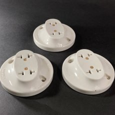 画像6: 1920-30's "ART DECO" Porcelain Outlet 【3個バラ売り】 (6)