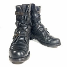 画像2: 1940-50's ★HERMAN★ Leather Tanker Boots (2)