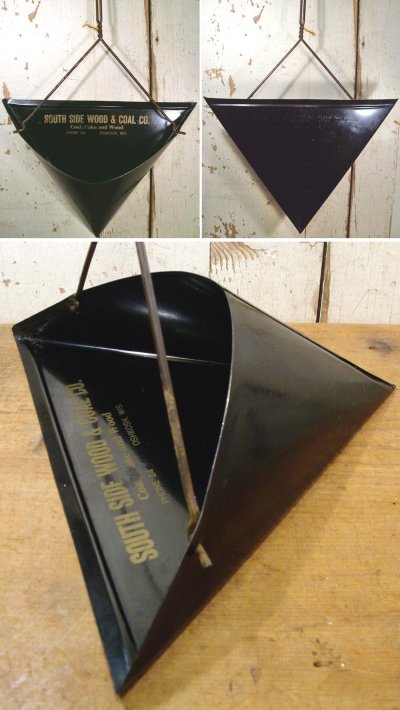 画像2: 1920-30's "Advertising" Black Dust Pan