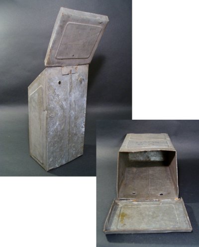 画像3: 1920's Wall Mount "Galvanized" U.S. MAIL BOX