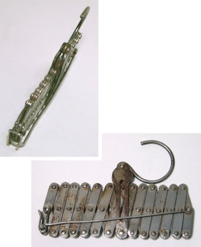 画像2: 1920-30's "The Waistcoat" Accordion Steel Folding Hanger