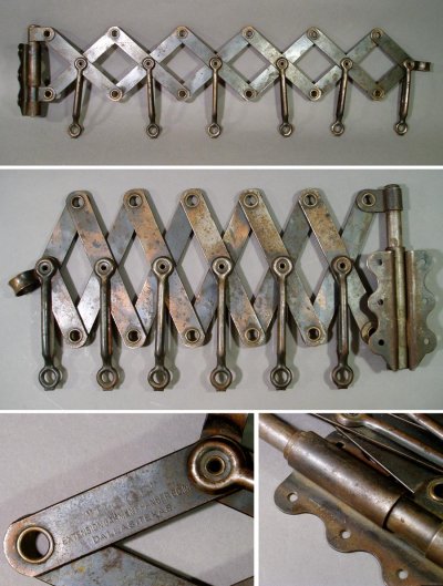 画像1: 1920's "EXTENSION" Steel Garment Hanger Rack