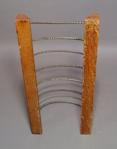 画像2: 1910-20's "Twisted Wire" Desk Top Letter Holder