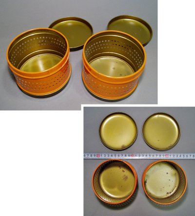 画像2: 1930-40's "GOLDEN KEY" Mesh Tin Can