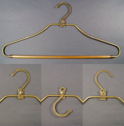 画像1: 1940's "Wood × Metal" Hanger