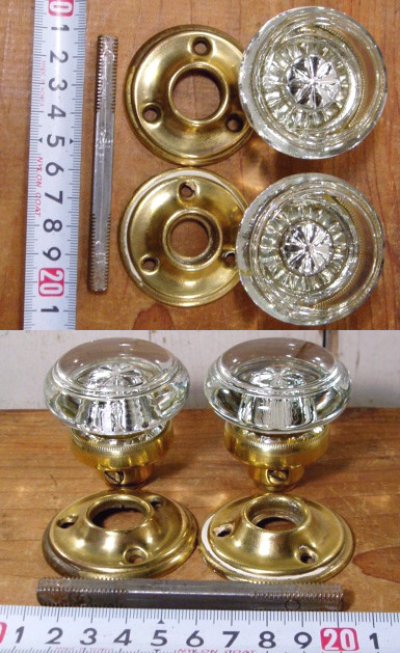 画像2: 1930-40's Art-Deco "Glass" Doorknob