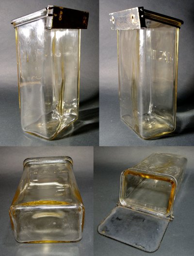 画像2: 1930-40's Wall Mount "VISIBLE" Glass MAIL BOX