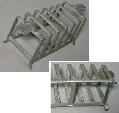 画像2: 1920-30's ART DECO "Cast Metal" Desk Top Letter Holder