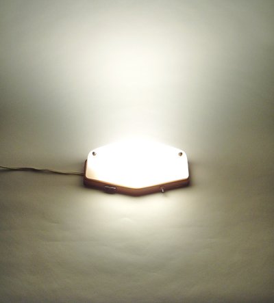 画像3: 1950's "DIAMOND" Bathroom Lamp