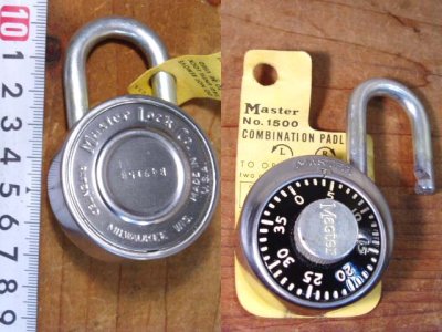 画像2: 1940's "COMBINATION"  Padlock【Dead-Stock】