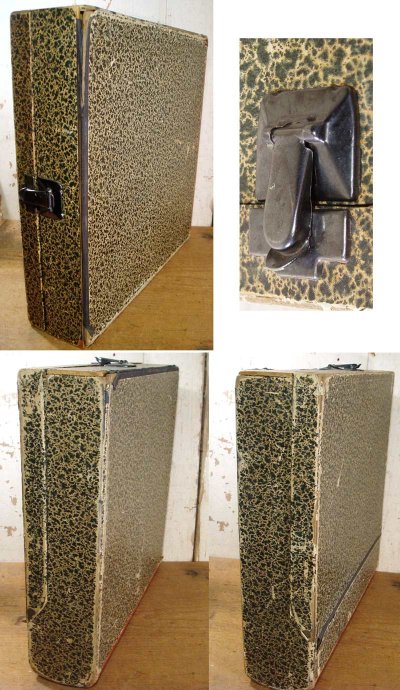 画像2: 2-sets 1930-40's Office File Box＆1 Hole Paper Punch