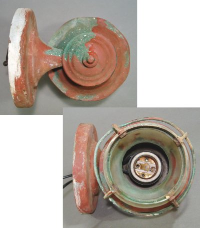 画像3: 1920-30's "Shabby Chic" Porch Lamp 