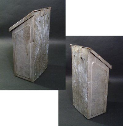 画像1: 1920's Wall Mount "Galvanized" U.S. MAIL BOX